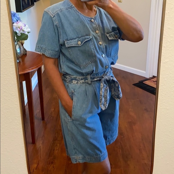 Gloria Vanderbilt Pants - Gloria Vanderbilt Denim Romper